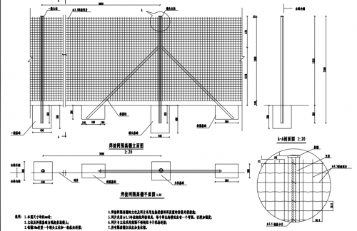 高速公路护栏网F-Ww-C指5mm荷兰网焊接网隔离栅