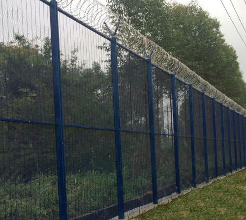 监狱周界围墙金属隔离网墙技术参数及安装方法